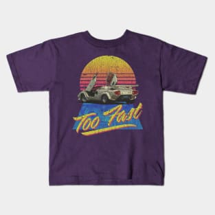 Too Fast 1988 Kids T-Shirt